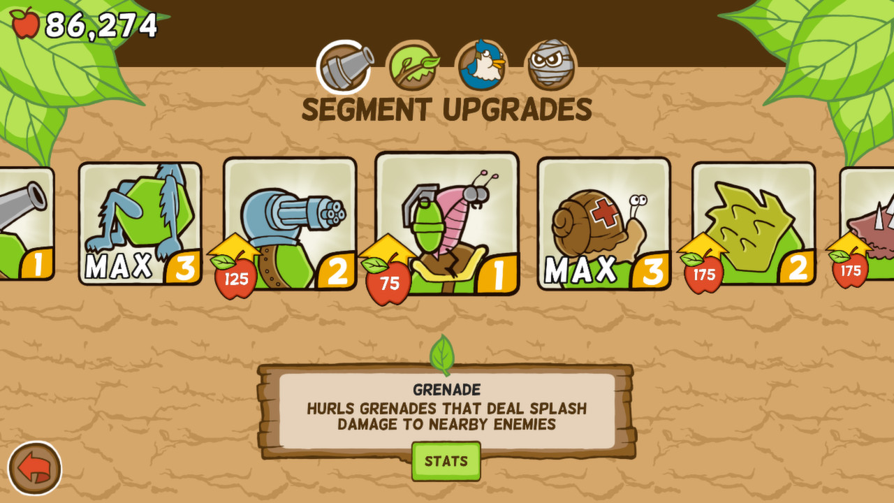 Battlepillars gameplay screenshot